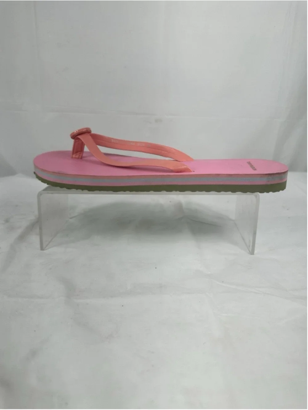 Tory Burch Mini Minnie Flip-Flop Beach Sandals pink Women’s Size 8 US new